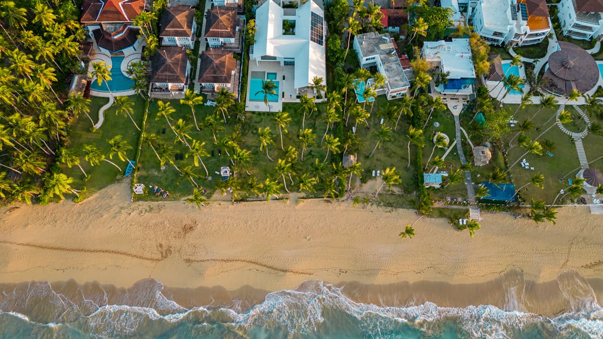 La Cassona — aerial view