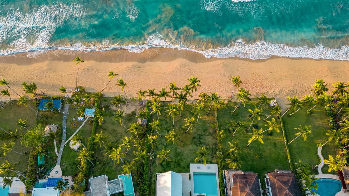 La Cassona — aerial view